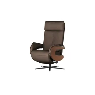 HIMOLLA Ledersessel 7818 Dunkelbraun