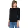 3/4-Arm-Shirt Schwarz XL