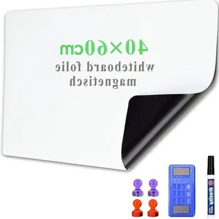 Famanu Whiteboard selbstklebend 40x60cm - Wochenplaner und Notizen