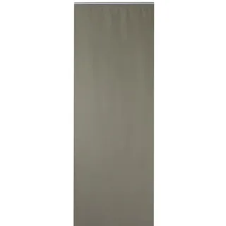 Haus und Deko Schiebegardine Flächenvorhang blickdicht einfarbig Schiebegardine Gardine Raumteiler (1 St), Paneelwagen, blickdicht, Polyester braun