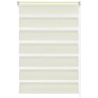 GARDINIA Doppelrollo 60 x 150 cm Creme