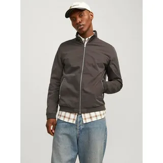 Jack & Jones Blouson JJERUSH HARRINGTON BOMBER NOOS mit Stehkragen grau XS