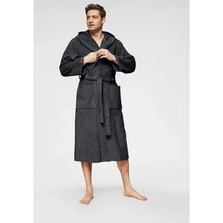 Bruno Banani Bademantel Danny Grau XL