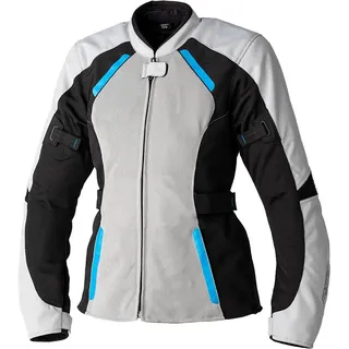 RST Ava Mesh Ladies Jacke schwarz silber blau Gr. L