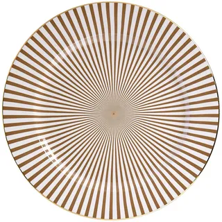 BUTLERS Platzteller 32 cm Weiß/Gold