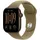 GPS+Cellular 42 mm Aluminiumgehäuse Dunkelbronze Sportarmband Oliv S/M
