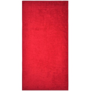 Dyckhoff Badetuch "Kristall" 100 x 150 cm, (1-St) rot