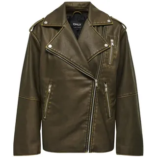 ONLY Kunstlederjacke in Wren | Gr.: S