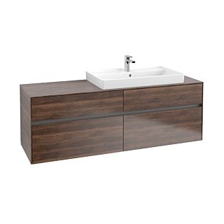 Waschbeckenunterschrank 160 x 55 cm Arizona Oak