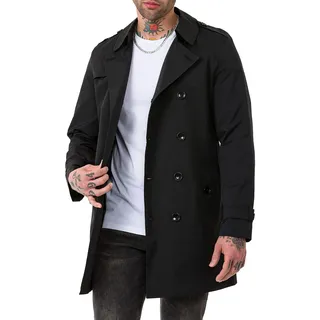 Redbridge Herren Mantel Trenchcoat Jacke Übergangsjacke Light Version - S