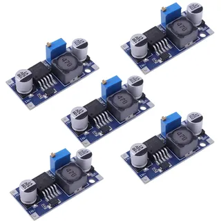DC-DC Buck Converter Modul, einstellbarer Abwärtswandler mit Eingangsspannung von 3,2V bis 46V und Ausgangsspannung von 1,25V bis 35V, effizientes Step-down Netzteil dc dc wandler
