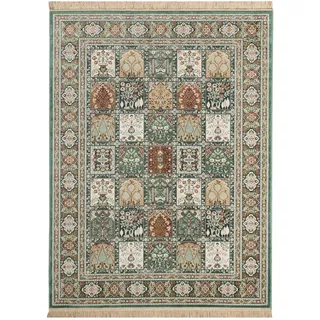 Steffensmeier Riad Felder Orientteppich 135 x 195 cm Grün