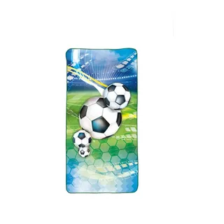 ROTH Badetuch 60 x 120 cm Fußball