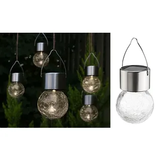 Hi Led Solar Risse-Glas-Design Lichter 5 St.