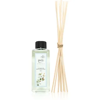 ipuro Essentials Cotton Fields Ersatzfüllung Aroma Diffuser + Ersatzstäbchen für Aromazerstäuber 200 ml