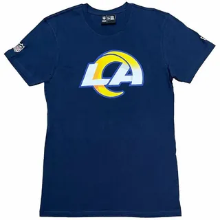New Era T-Shirt NFL Los Angeles Rams Logo 2020 M (1-tlg) blau M (50/52)