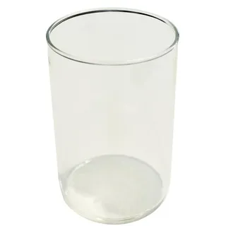 blomus Windlicht Glas für Windlicht Faro ArtikelNr. 65091, Ersatzteil, Ersatzglas, (Kein Set) grau