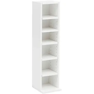 Wohnling Bücherregal 21 x 91 x 25,5 cm Weiß