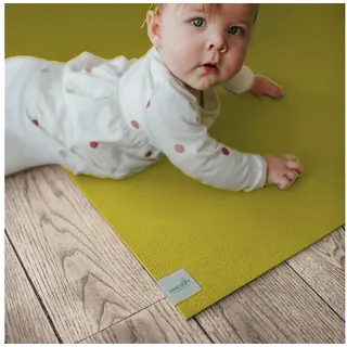 SanoSoft Krabbelmatte 180 cm Gelb