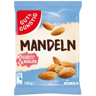 Gut&Günstig Mandeln geröstet & gesalzen 150,0 g, 1 St.