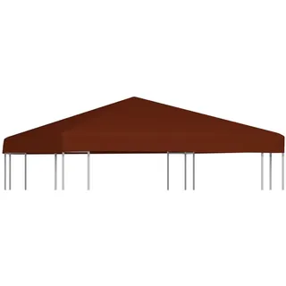 vidaXL Pavillondach 310 g / m2 3x3 m Terrakotta