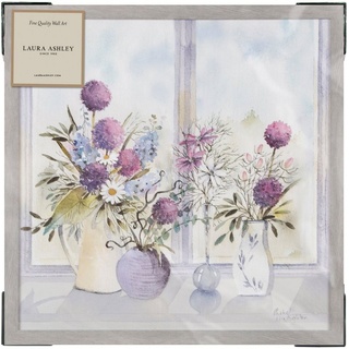 LAURA ASHLEY Bild mit Rahmen »Allium Blooms«, (1 St), Bilder 50x50cm bunt