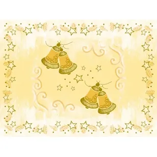 Sovie HORECA Tischset Harmony in Creme aus Linclass® Airlaid 40 x 30 cm, 100 Stück - Weihnachten Platzdeckchen