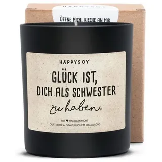 suebidou Duftkerze Ein Geschenk von Herzen Kerze handgemacht, nachhaltig, kreativ bunt