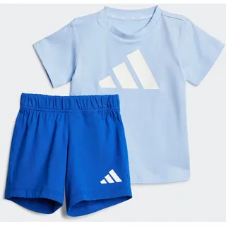 adidas Baby Set I BL T-SET 160 JC9641 104 - Glow Blue/White - 104