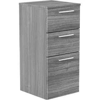 Midischrank 75cm Silbereiche