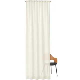 Schöner Wohnen Breeze Schlaufen 125 x 250 cm Transparent/Weiß 1 St