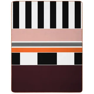 Villeroy & Boch Memphis Kuscheldecke 150 x 200 cm Beige/Schwarz
