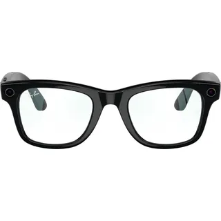 Ray-Ban Meta Wayfarer RW4006 50 mm Shiny Black / Clear