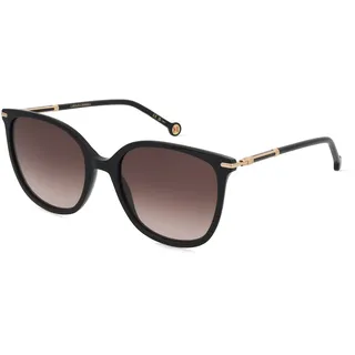 Carolina Herrera 0229/S Damen-Sonnenbrille Vollrand Quadratisch Acetat-Gestell, schwarz