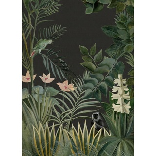 Art for the home Fototapete Into bush, 200 cm Fsc, Bsci, Made in EU, Tapeten & Wandverkleidungen, Fototapeten