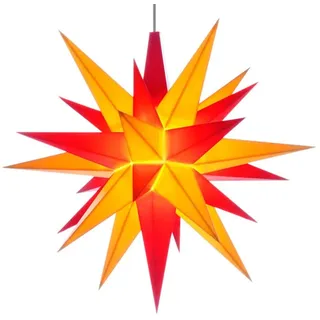 Herrnhuter Sterne Innenstern rot/gelb 13cm