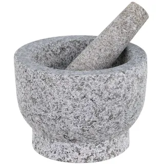 Hi Mörser Granit mit Stößel Ø 15 cm