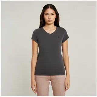 G-Star Eyben Slim V-Neck T-Shirt Schwarz S