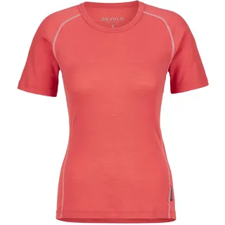 Devold Lauparen Merino 190 Base Tee WMN Coral S