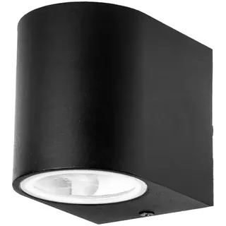 ETC Shop DOWN Strahler Aluminium 6,8x9,2x8 cm 1er Set schwarz