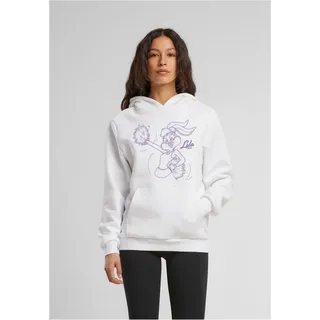 MERCHCODE Hoodie Lola Bunny Fluffy Weiß L