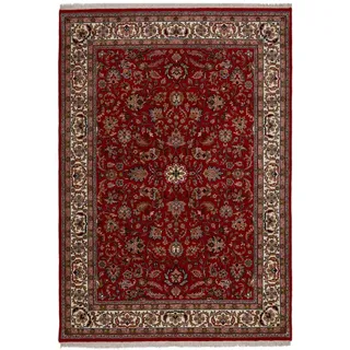 rug and roll Indo Isfahan Orientteppich 70 x 140 cm Rot