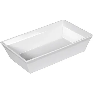 Asa Selection Ess-/Servierteller rechteckig 27x17 cm weiß