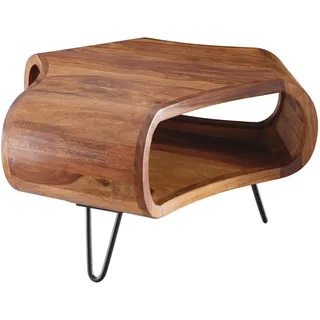 KADIMA DESIGN Braun Sheesham 55 x 38 x 55 cm