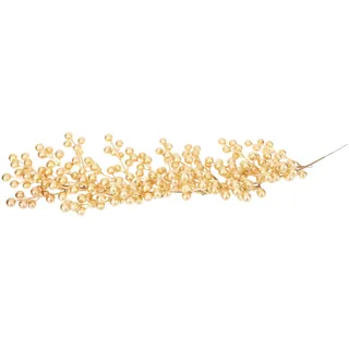 BESPORTBLE Weihnachtliche Beeren-Girlande Goldfarben Dekorativer Künstlicher Beerenzweig Für Wand Fenster Türen Party Weihnachtsbaum Langlebiges Festliches Wanddekor Für Xmas Feier