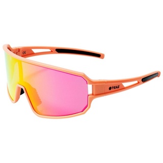 YEAZ Sportbrille SUNWAVE sport-sonnenbrille red/pink, Guter Schutz bei optimierter Sicht rosa