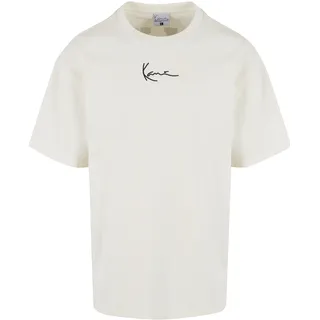 T-Shirt KARL KANI "Karl Kani Herren", Herren, Gr. M, weiß (sanftes weiß), 100% Baumwolle, bedruckt, loose fit, Rundhals, Shirts T-Shirt