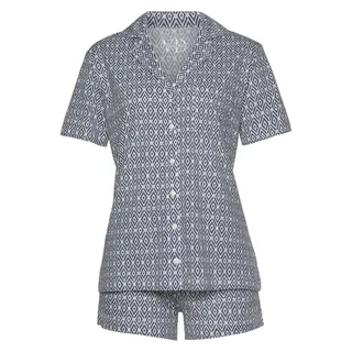 vivance dreams by lascana Vivance Dreams Shorty Pyjama-Shorts Blau 32/34