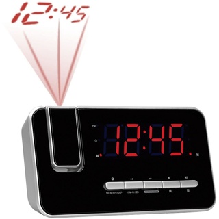 Denver CRP-618 Uhrenradio (Wecker, PLL FM Radio, Display 3,0cm (1,2 Zoll), Projektion)