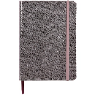 Clairefontaine 400123C Notizbuch mit festem Umschlag, DIN A5, ideal für Ihre Notizen, trendig und robust, 72 Blatt, liniert, 1 Stück, Rosa